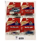 ASSORTMENT OF FOUR JOHNNY LIGHTNING