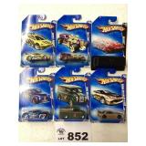 ASSORTMENT OF SIX HOT WHEELS CARS