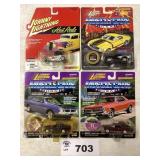 ASSORTMENT OF FOUR JOHNNY LIGHTNING