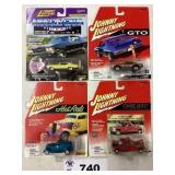 ASSORTMENT OF FOUR JOHNNY LIGHTNING