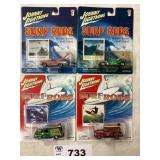 ASSORTMENT OF FOUR JOHNNY LIGHTNING