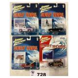 ASSORTMENT OF FOUR JOHNNY LIGHTNING