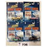 ASSORTMENT OF FOUR JOHNNY LIGHTNING