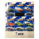 ASSORTMENT OF SIX HOT WHEELS CARS