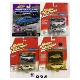 ASSORTMENT OF FOUR JOHNNY LIGHTNING