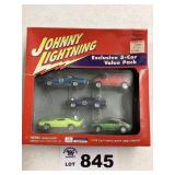 JOHNNY LIGHTNING 5 CAR VALUE PACK