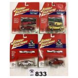 ASSORTMENT OF FOUR JOHNNY LIGHTNING