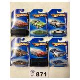 ASSORTMENT OF SIX HOT WHEELS CARS