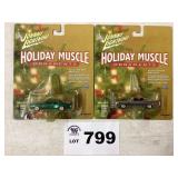 JOHNNY LIGHTNING HOLIDAY MUSCLE ORNAMENTS