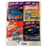 ASSORTMENT OF FOUR JOHNNY LIGHTNING