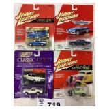 ASSORTMENT OF FOUR JOHNNY LIGHTNING