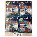 ASSORTMENT OF FOUR JOHNNY LIGHTNING