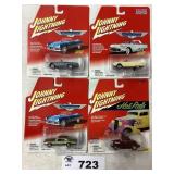 ASSORTMENT OF FOUR JOHNNY LIGHTNING