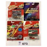 ASSORTMENT OF FOUR JOHNNY LIGHTNING