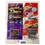 ASSORTMENT OF FOUR JOHNNY LIGHTNING