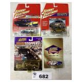 ASSORTMENT OF FOUR JOHNNY LIGHTNING