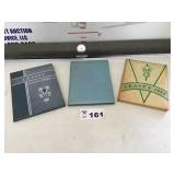 MULBERRY GROVE 1956-57 AND FARINA 1967 YEARBOOKS MULBERRY GROVE 1956-57 AND FARINA 1967 YEARBOOKS