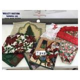 CHRISTMAS TABLE RUNNERS, MATS, TREE SKIRT CHRISTMAS TABLE RUNNERS, MATS, TREE SKIRT