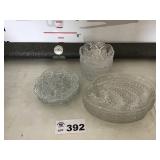 IMPERIAL GLASS DISHES, FEDERAL GLASS TEA SERVICE IMPERIAL GLASS DISHES, FEDERAL GLASS TEA SERVICE