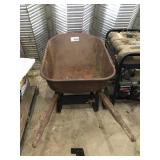 METAL WHEELBARROW