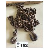18 ft 2 HOOK LOG CHAIN