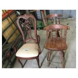 COUNTER HEIGHT CHAIRS 2, PARLOR CHAIR