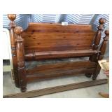 QUEEN HEADBOARD, FOOTBOARD, RAILS