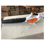 STIHL BGA 57 CORDLESS BLOWER WITH CHARGER