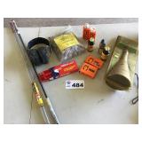 WADS, GUN CLEANING RODS, COYOTE HOWLER, SOLVENTS,