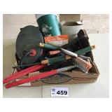 GARDEN TOOLS, COOLER, PUMP