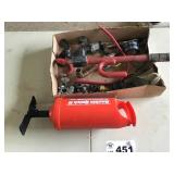 CABLE CLAMPS, PROPELLER, STEERING WHEEL LOCK,