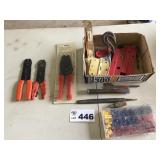 RATCHET TOOLS, MISC TOOLS, WIRE COVERS