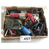 FROG SPEAR, CAULK GUN, CLAMPS, WRENCHES, MISC