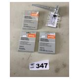 NEW CHAINSAW CHAIN SHARPENING STONES, CHAINSAW
