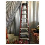 WERNER 8 ft FIBERGLASS LADDER