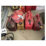 5 GAS CANS