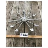 SILVERWARE CLOCK
