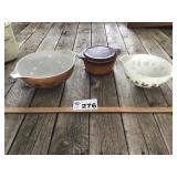 PYREX BOWLS