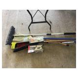 BROOMS, GRABBER, IRON, CANE