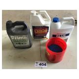 ANTIFREEZE, POND COLORING, DEGREASER