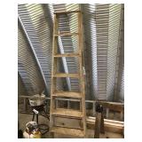 8 ft WOODEN LADDER