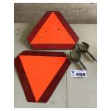 BOAT OAR HOLDERS, SLOW MOVING SIGNS
