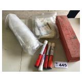 PLASTIC SHEETING, FLARES
