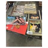 METAL SIGNS, ATLAS, HOOTERS CALENDAR