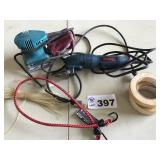 MAKITA SANDER, RYOBI CORNER SANDER, ZIP TIES,