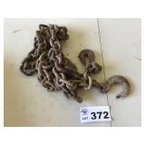 9 ft LOG CHAIN W 2 HOOKS