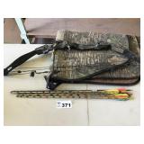 COBRA COMPOUND BOW, ARROWS, CASE
