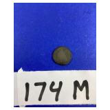 1845 SEATED LIBERTY HALF DIME - ROUGH