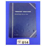 MERCURY HEAD DIMES 1916 - 1945 (55 COINS)