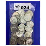 KENNEDY HALVES 40% (40 COINS)